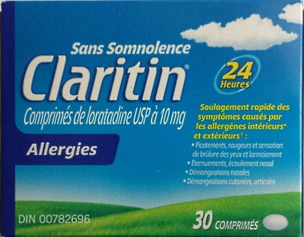 Claritin Effective Non-Drowsy 24-Hour Relief 10mg 30 Tablets