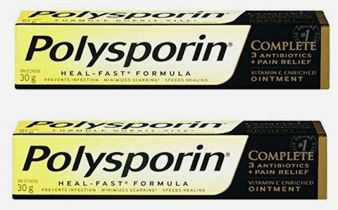 2x30g Polysporin Complete Antibiotic Ointment