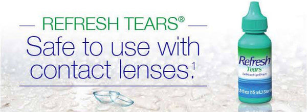 Refresh Tears® Lubricant Eye Drops 5-pack: 4 x 15ml + 1 x 5ml = 65 ml